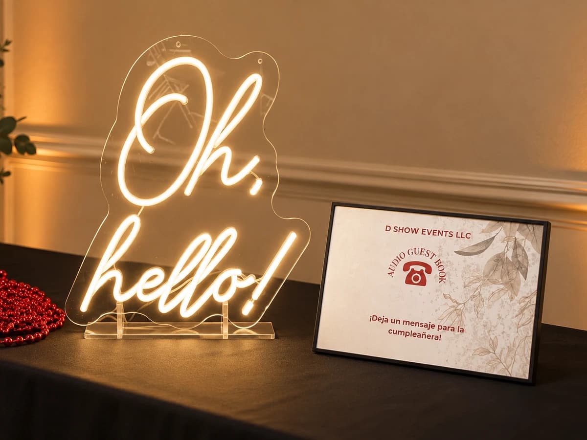 Audio Guest Book de D'Show Events
