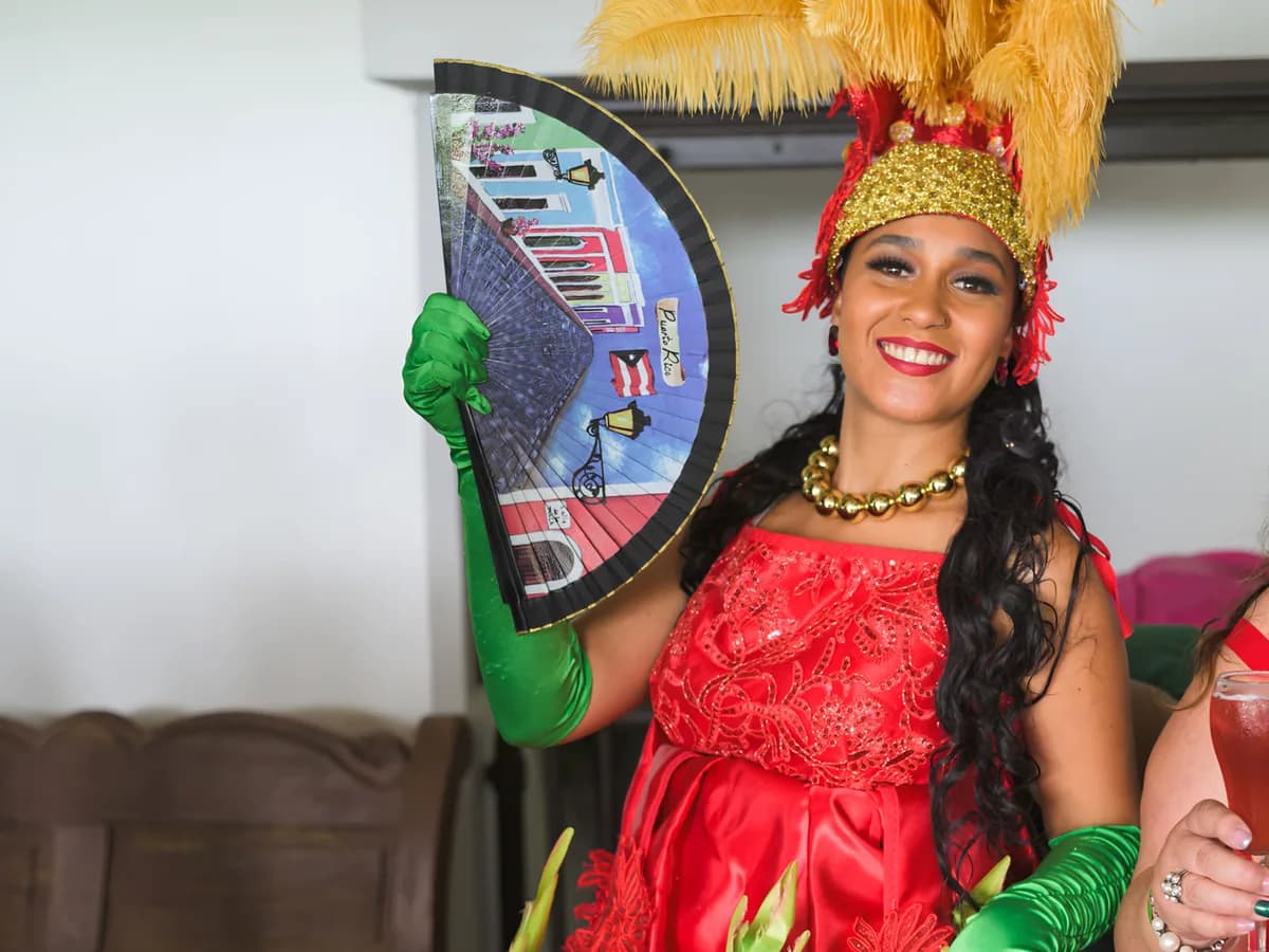 Bailarina de samba de D'Show Events