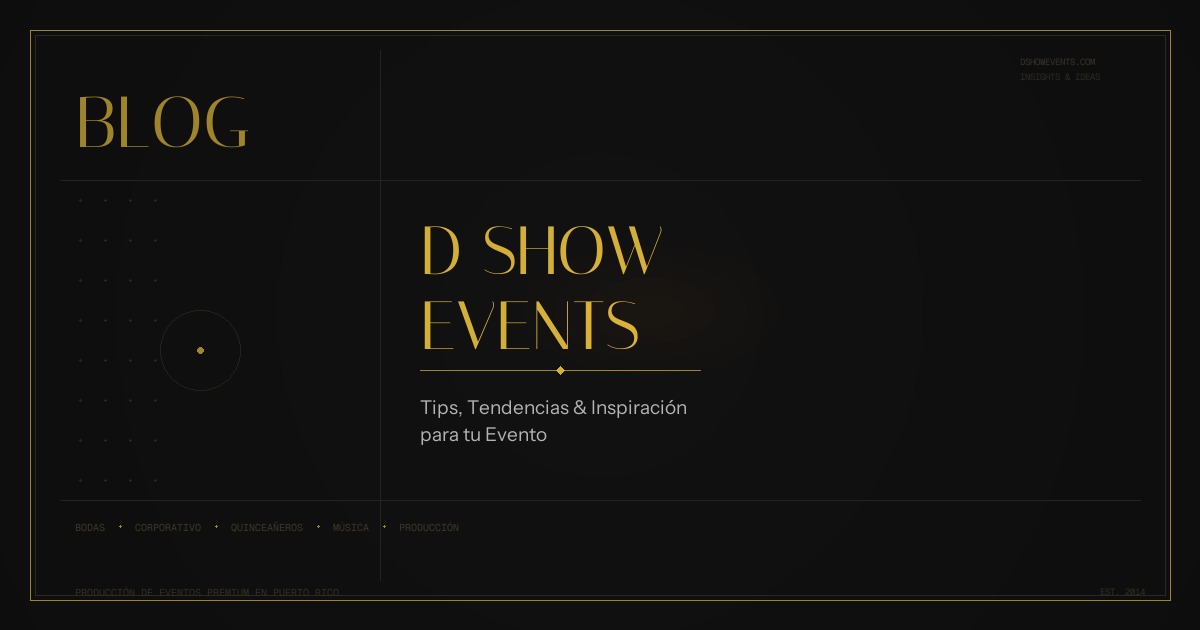 D Show Events — wedding